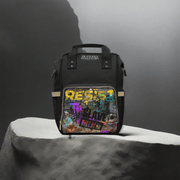 Embrace Your Masculinity with the Newest Andrew Tate Backpack with his Quote in graffiti