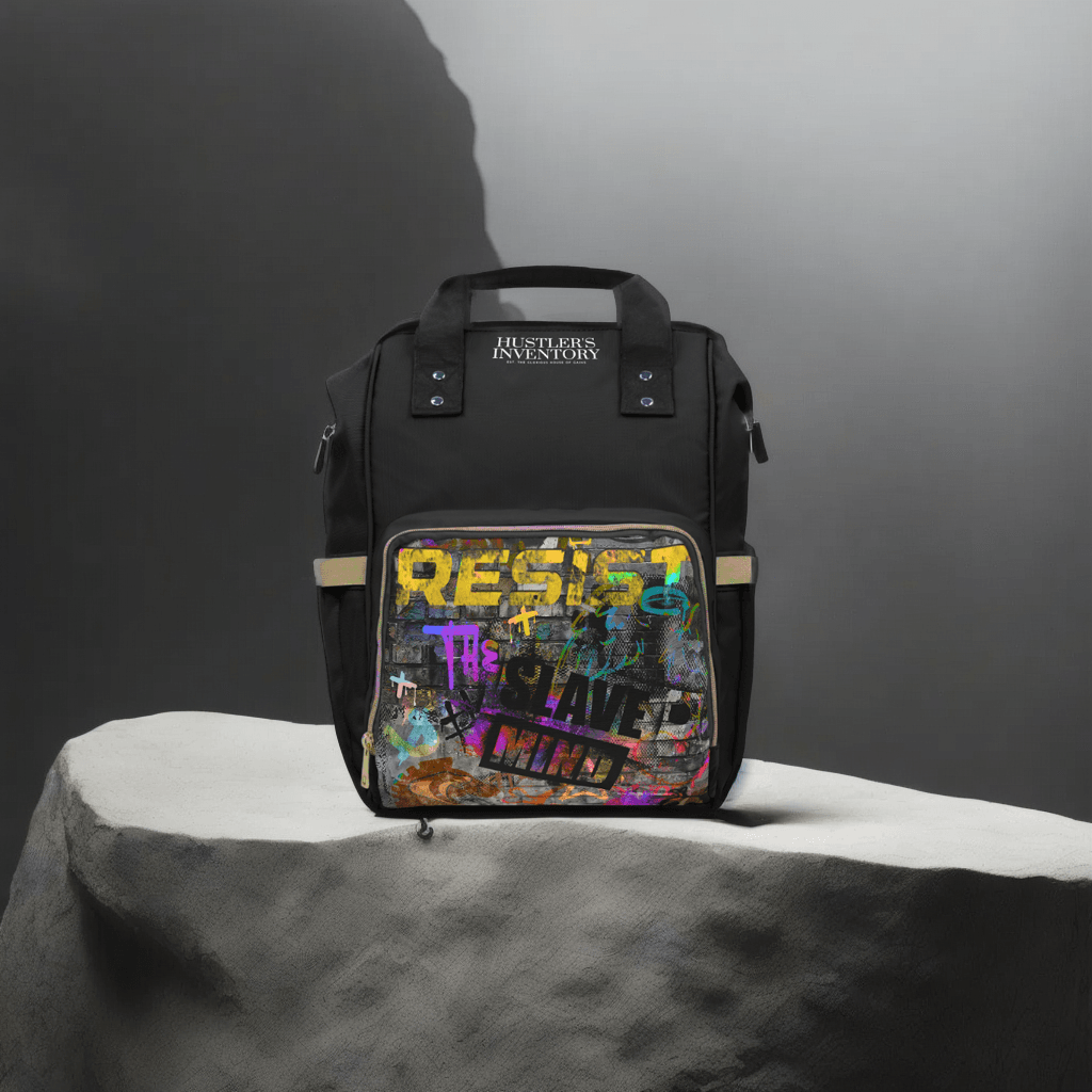 Embrace Your Masculinity with the Newest Andrew Tate Backpack with his Quote in graffiti
