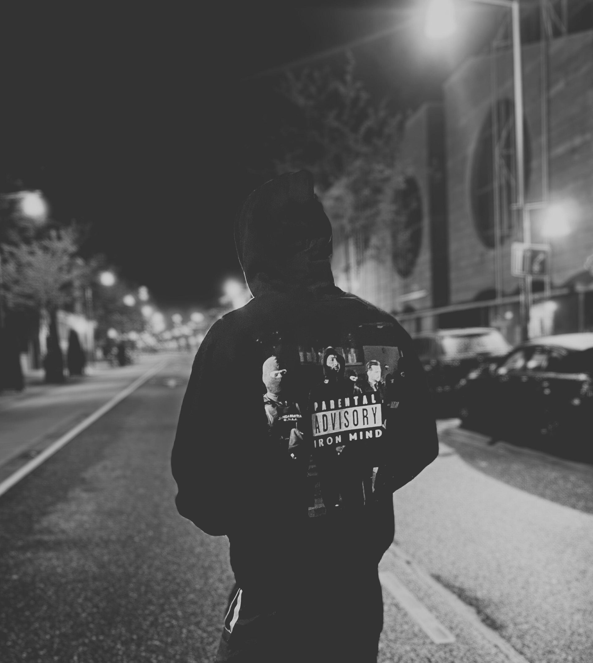 Andrew Tate Merch - Iron Mind Hoodie - Hustler's Inventory - Black & White - Premium Version Shop Now