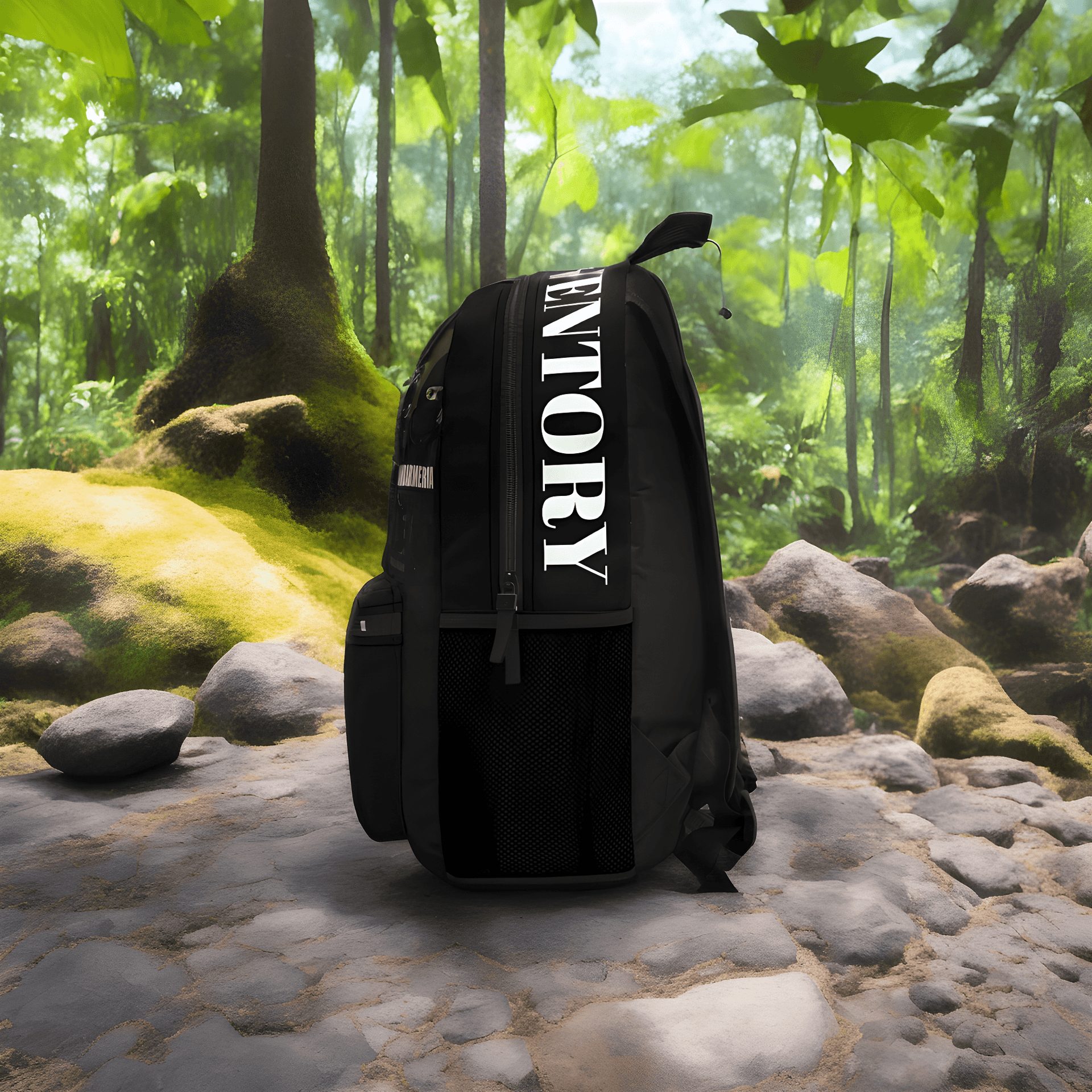Andrew Tate Merch with "Iron Mind" Quote | Hustler's Inventory | Unmatched Backpack for Back-to-School Season