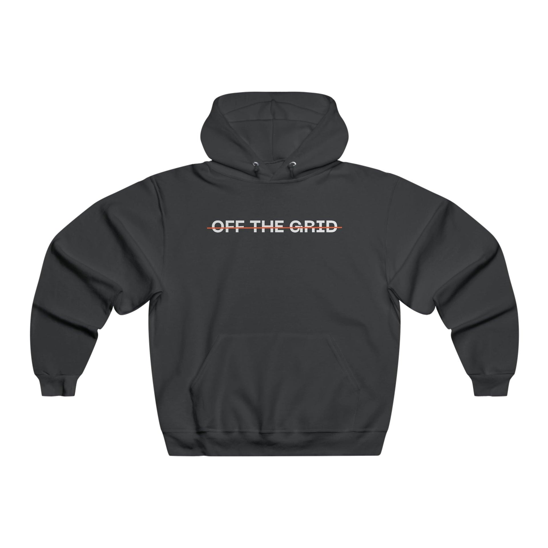 Every Grid Hustler Hoodie - Premium Black Front - Hoodie Quotes | Motivational Clothing | Hustler's Inventory