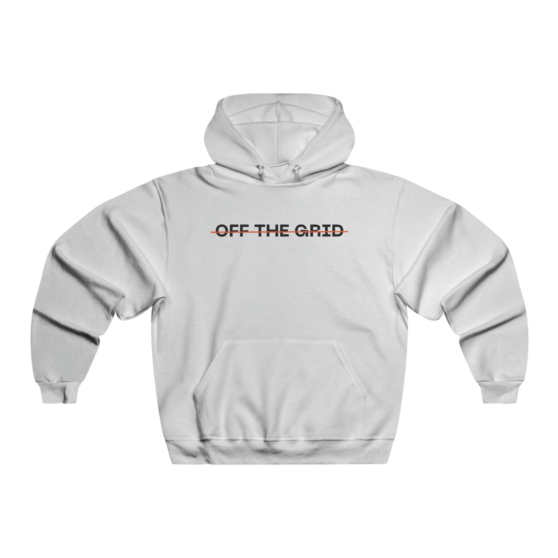 Every Grid Hustler Hoodie - Premium White Front - Hoodie Quotes | Motivational Clothing | Hustler's Inventory