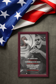 My Unmatched Perspicacity | Andrew Tate Poster | Hustler's Inventory | Shop Now Worldwide
