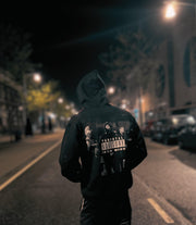 Iron Mind Hoodie - Hustler's Inventory - Andrew Tate Merch - Black And White Version