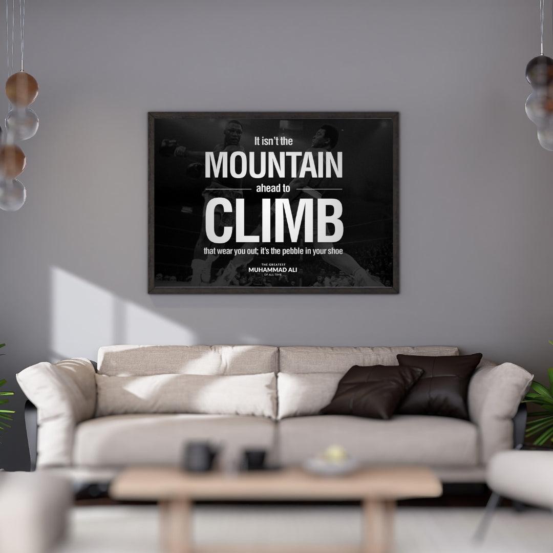 Get your Muhammad Ali Motivational Poster at Hustler's Inventory today!