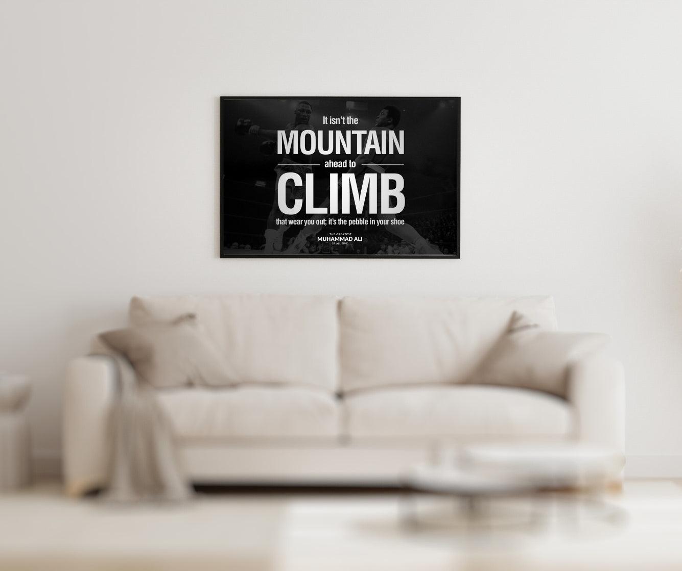 Muhammad Ali Poster - Motivational Poster for Hustlers