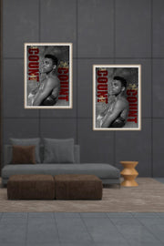 Reach out to Hustler's Inventory to get your Muhammad Ali Poster