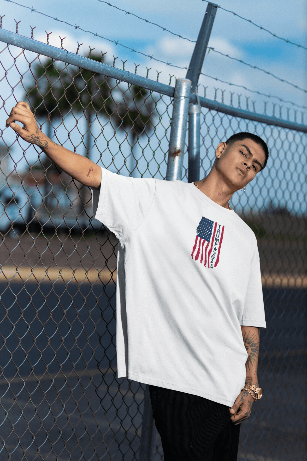 Support Donald Trump in 2024 with this Donald Trump Supporter T Shirt