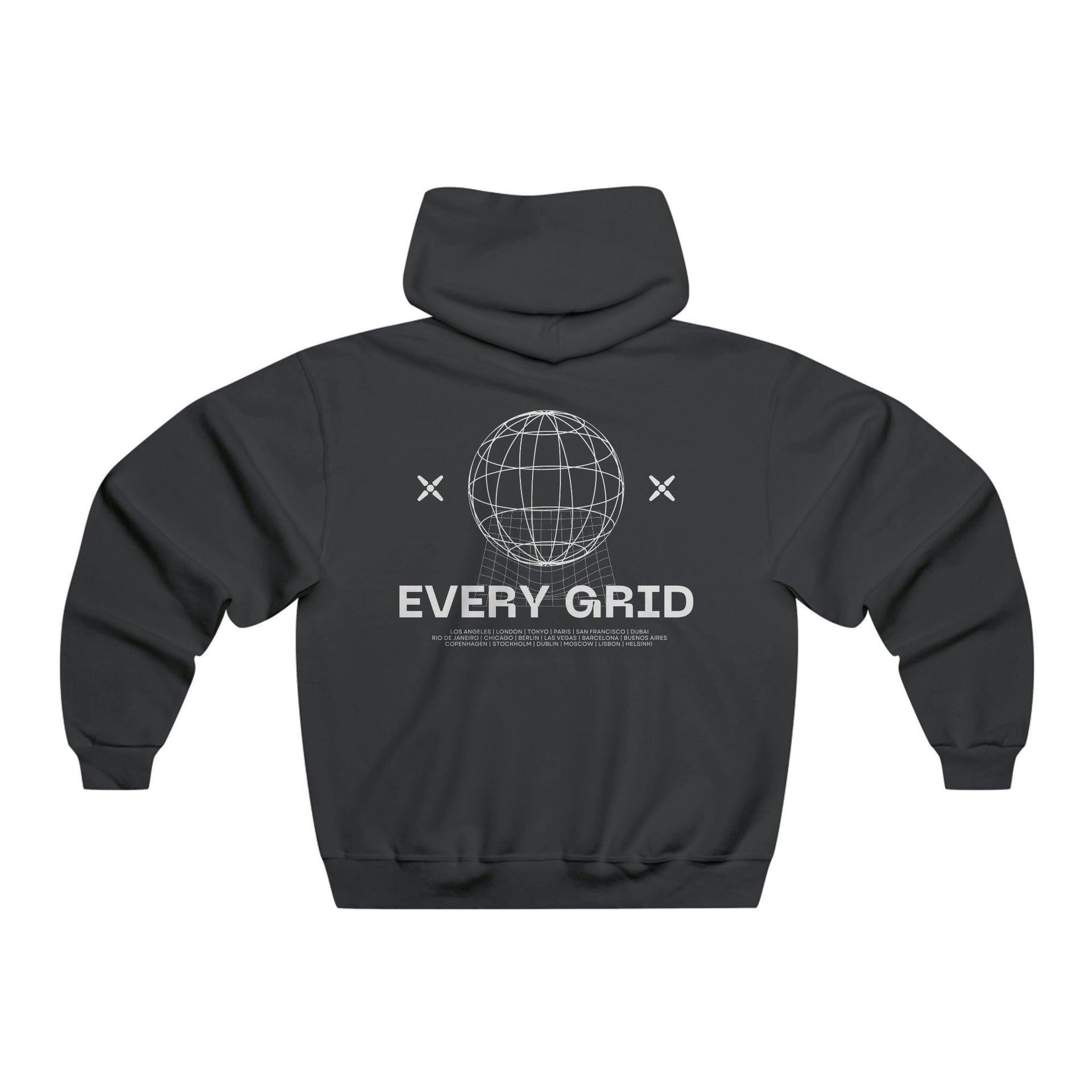 Hustler Hoodie - Stay Inspired with Every Grid