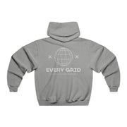 Hustler Hoodie - Every Grid Motivational Apparel in Light Grey