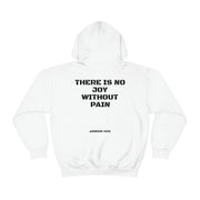 Get inspired to achieve your goals with an Andrew Tate motivational sweatshirt featuring the quote 'There is no joy without pain.' Available in a range of sizes and shipped worldwide at low prices.