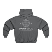 Motivational Clothing - Every Grid Hoodie in Dark Grey and Multiple Sizes for Worldwide Shipping and Hustlers