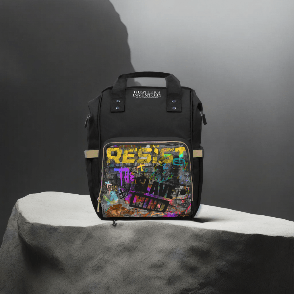Embrace Your Masculinity with the Newest Andrew Tate Backpack with his Quote in graffiti 