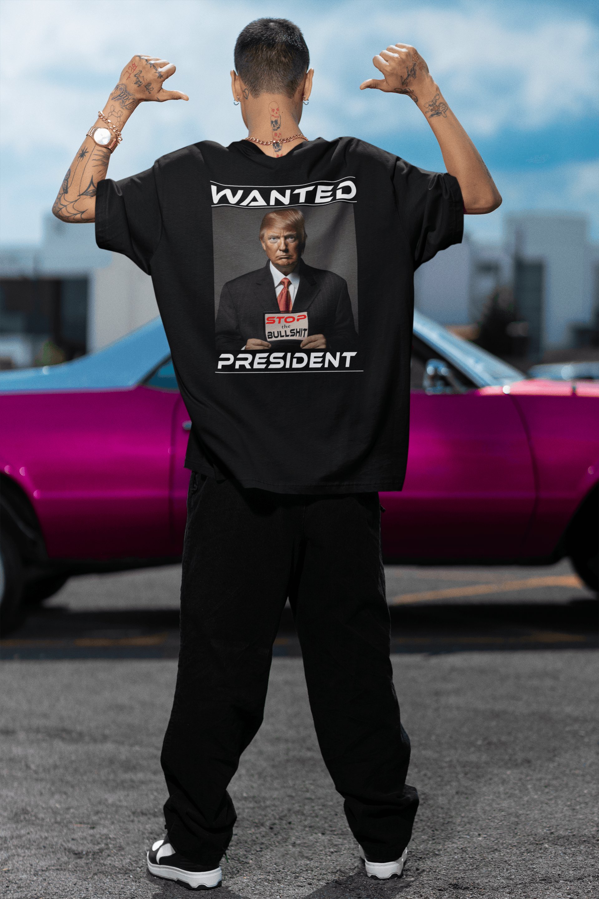 Donald Trump Supporter T Shirt Made In the USA | Perfect for the 2024 Elections and Express Shipping