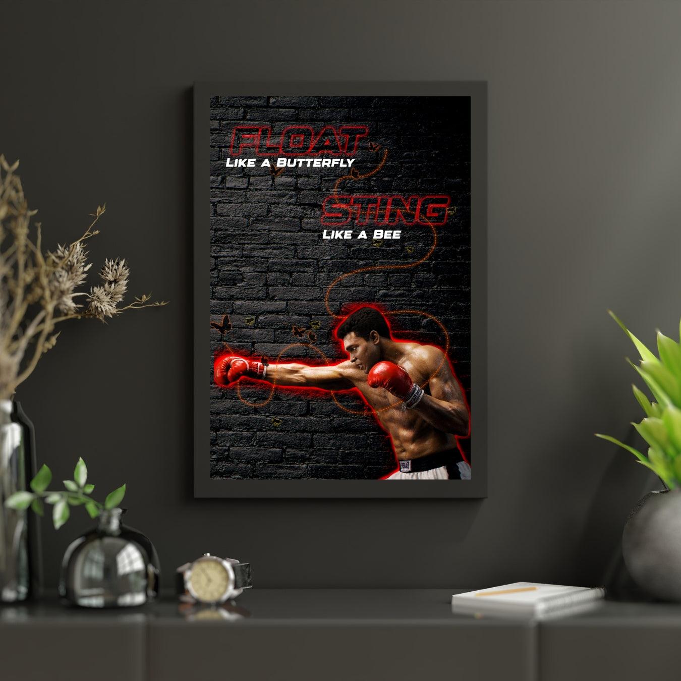 Get your motivational Muhammad Ali Poster this week | Hustler's Inventory