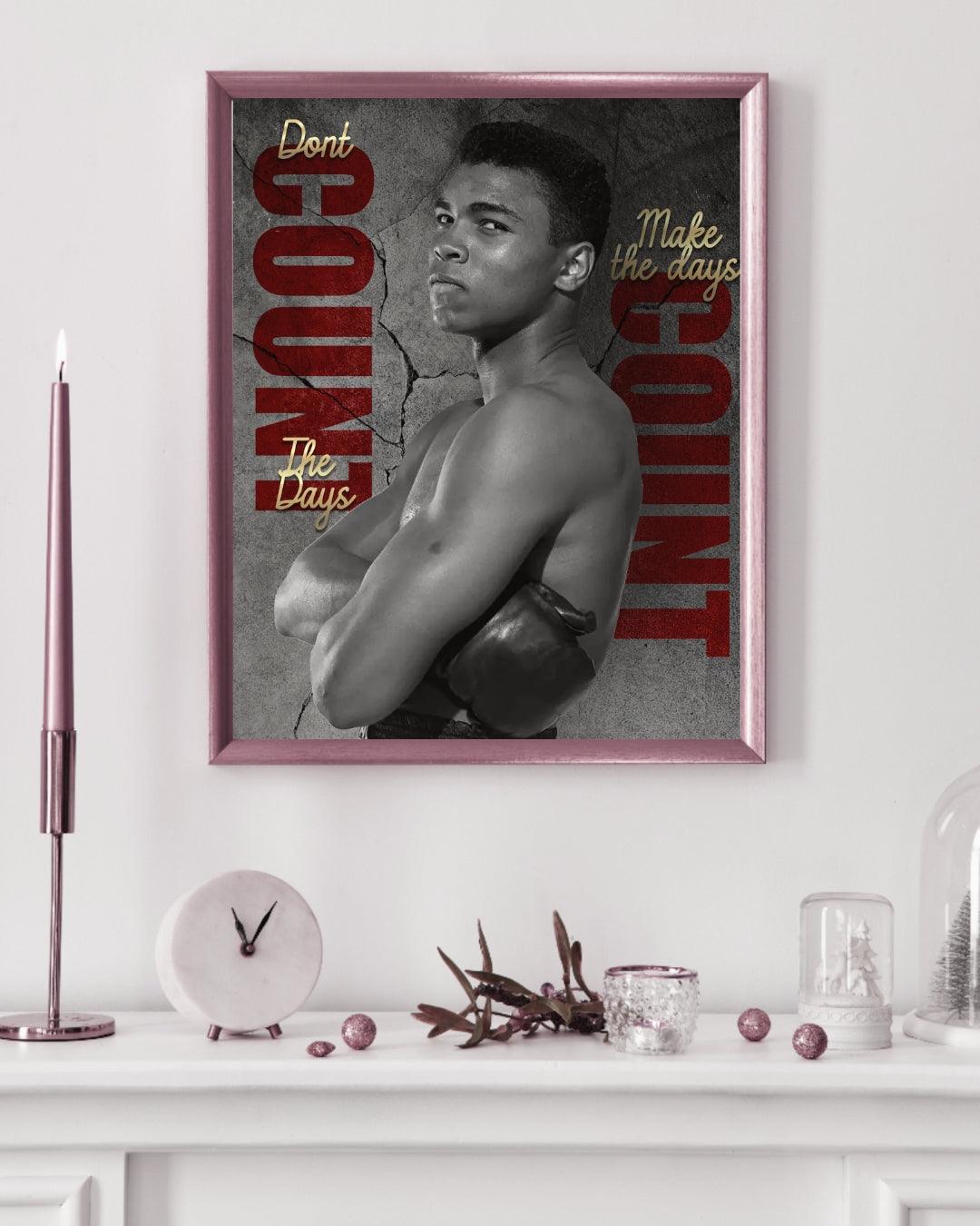 Get this Muhammad Ali Poster and carry his legacy every day