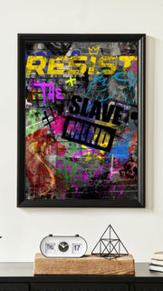 Resist the Slave mind - By Andrew Tate - New Poster