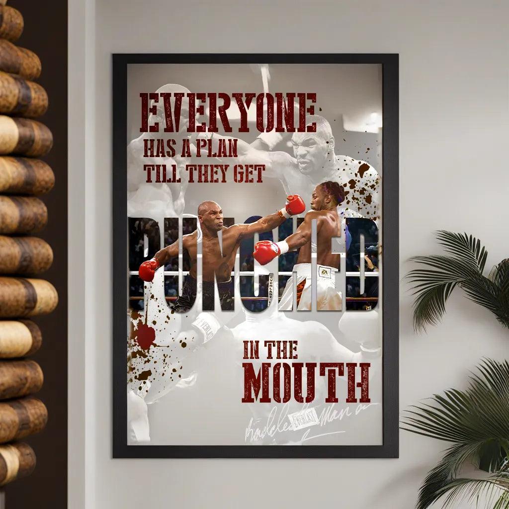 New Mike Tyson Poster available for worldwide shipping at Hustler's Inventory | Boxing Poster