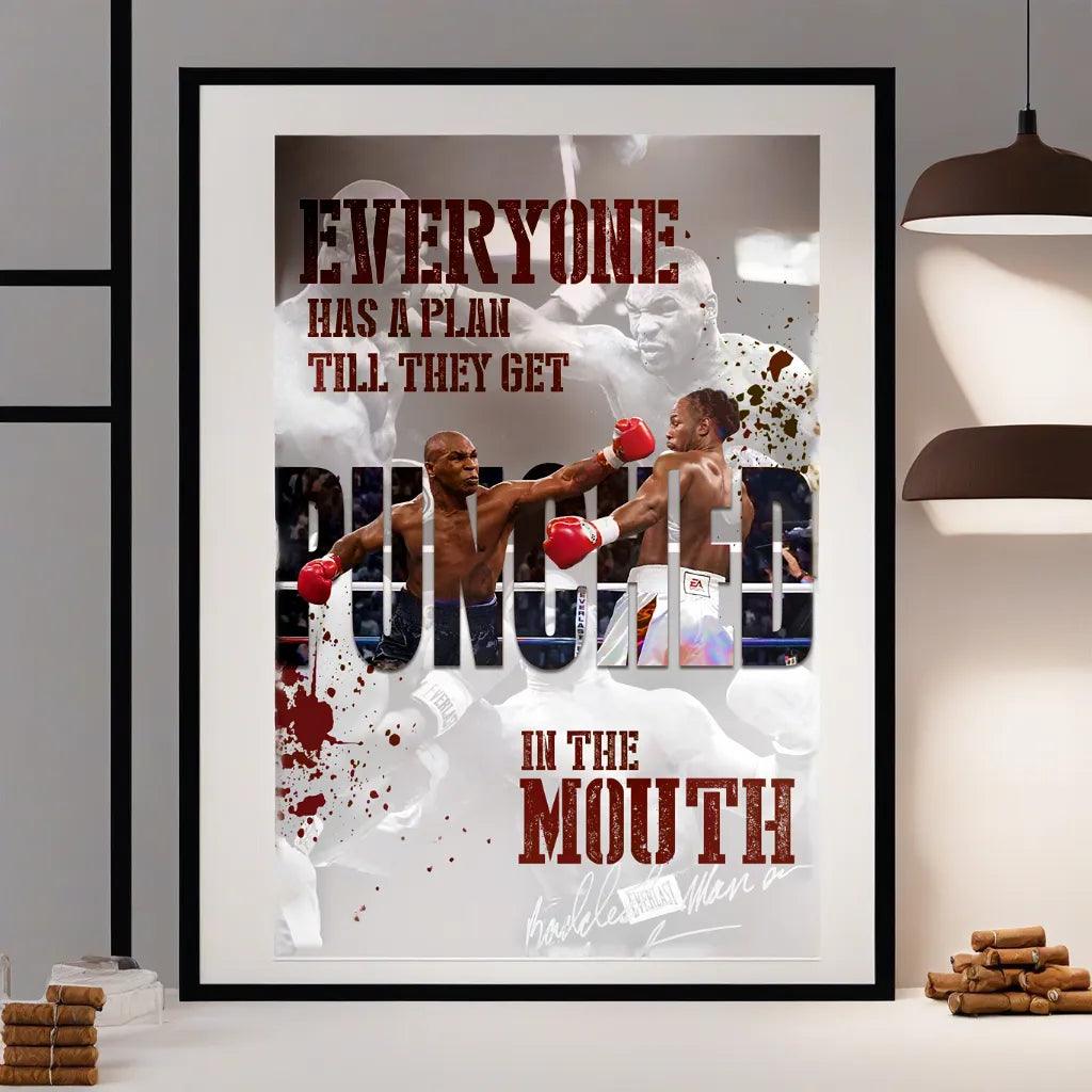 Mike Tyson poster available worldwide at Hustler's Inventory