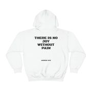 Get inspired to achieve your goals with an Andrew Tate motivational sweatshirt featuring the quote 'There is no joy without pain.' Available in a range of sizes and shipped worldwide at low prices.