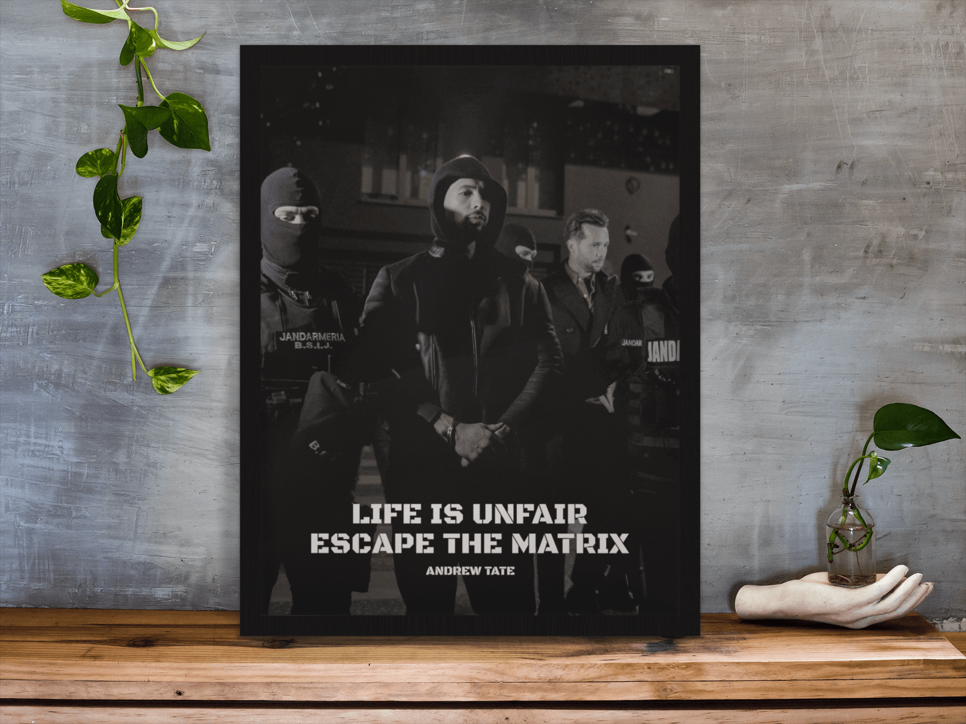 Escape The Matrix  Poster by MaluBobo  Displate